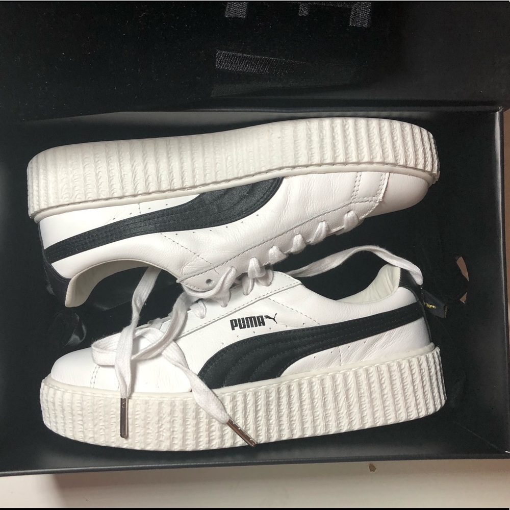 puma fenty creeper white